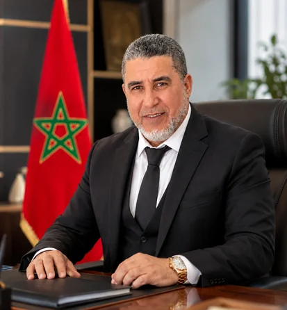 Directeur de l’EEMSI dans son bureau à Meknès