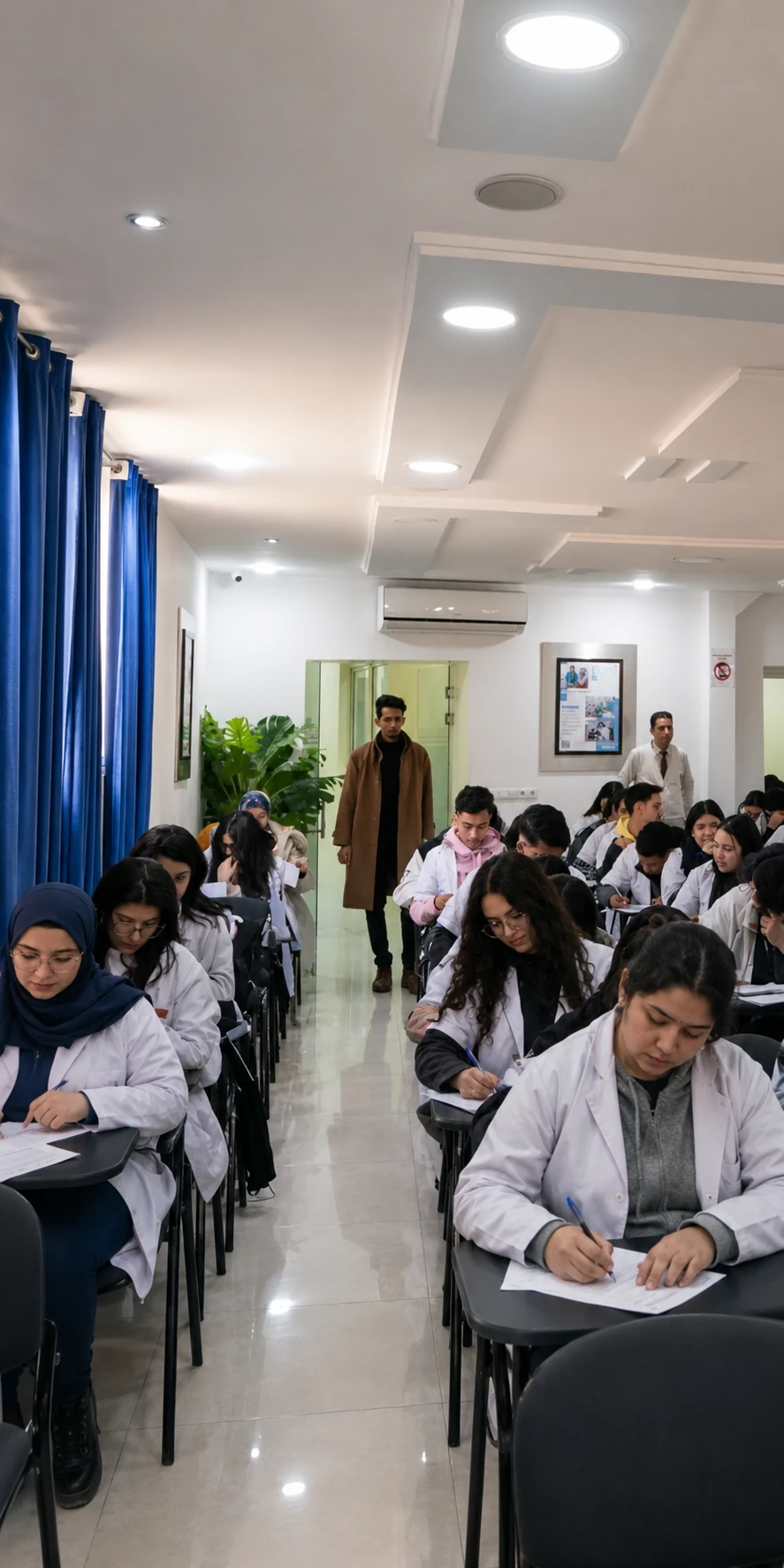 Étudiants de l’EEMSI en situation d’apprentissage académique